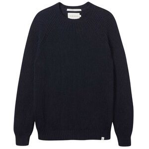 Peregrine Mens Harry Ribbed  Sweater / Navy